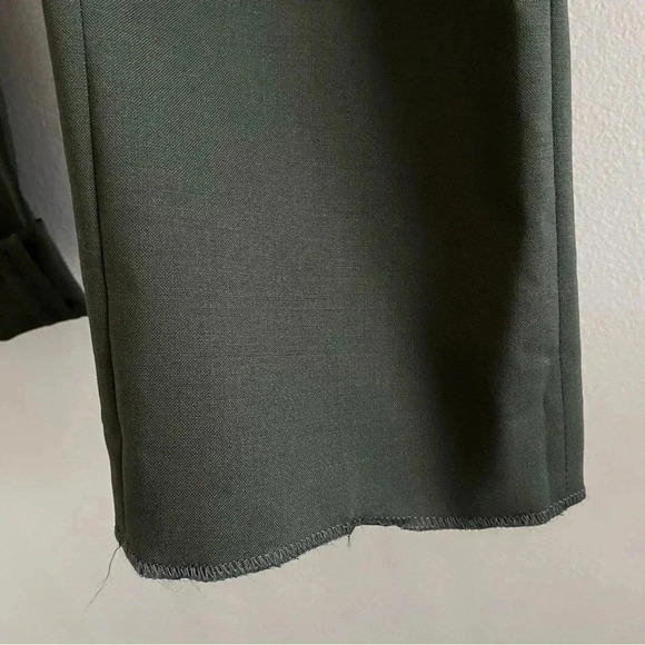 PT01 Slim Fit Trousers Green Sz 48/Medium - Picture 7 of 12